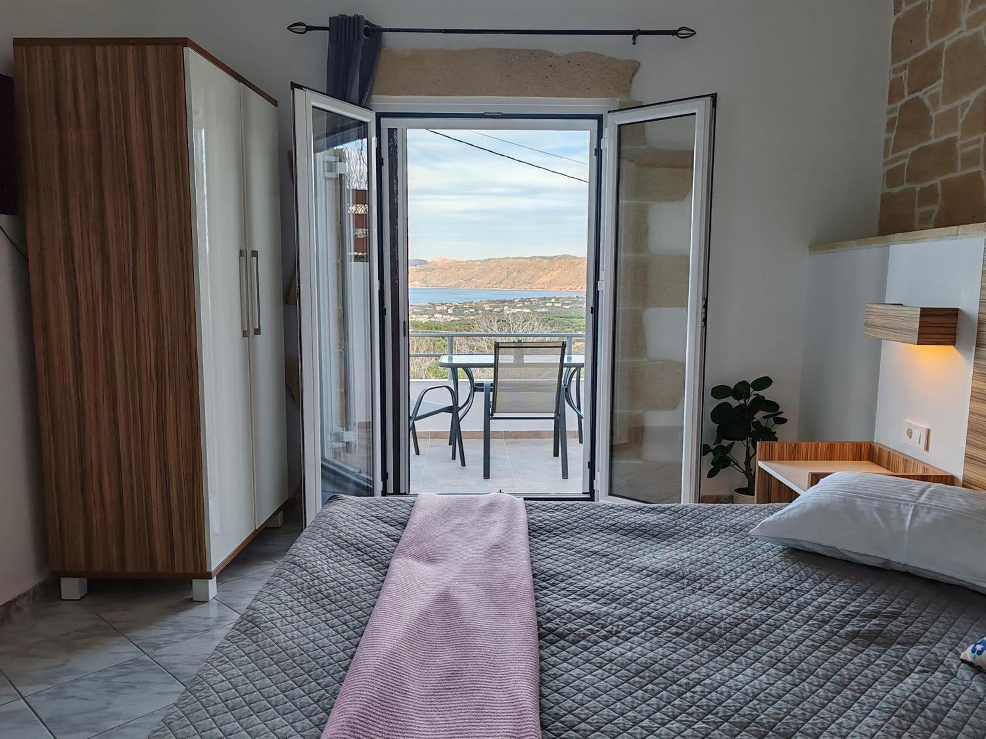 Jacob'S Sunrise Cottage Kíssamos Exteriör bild